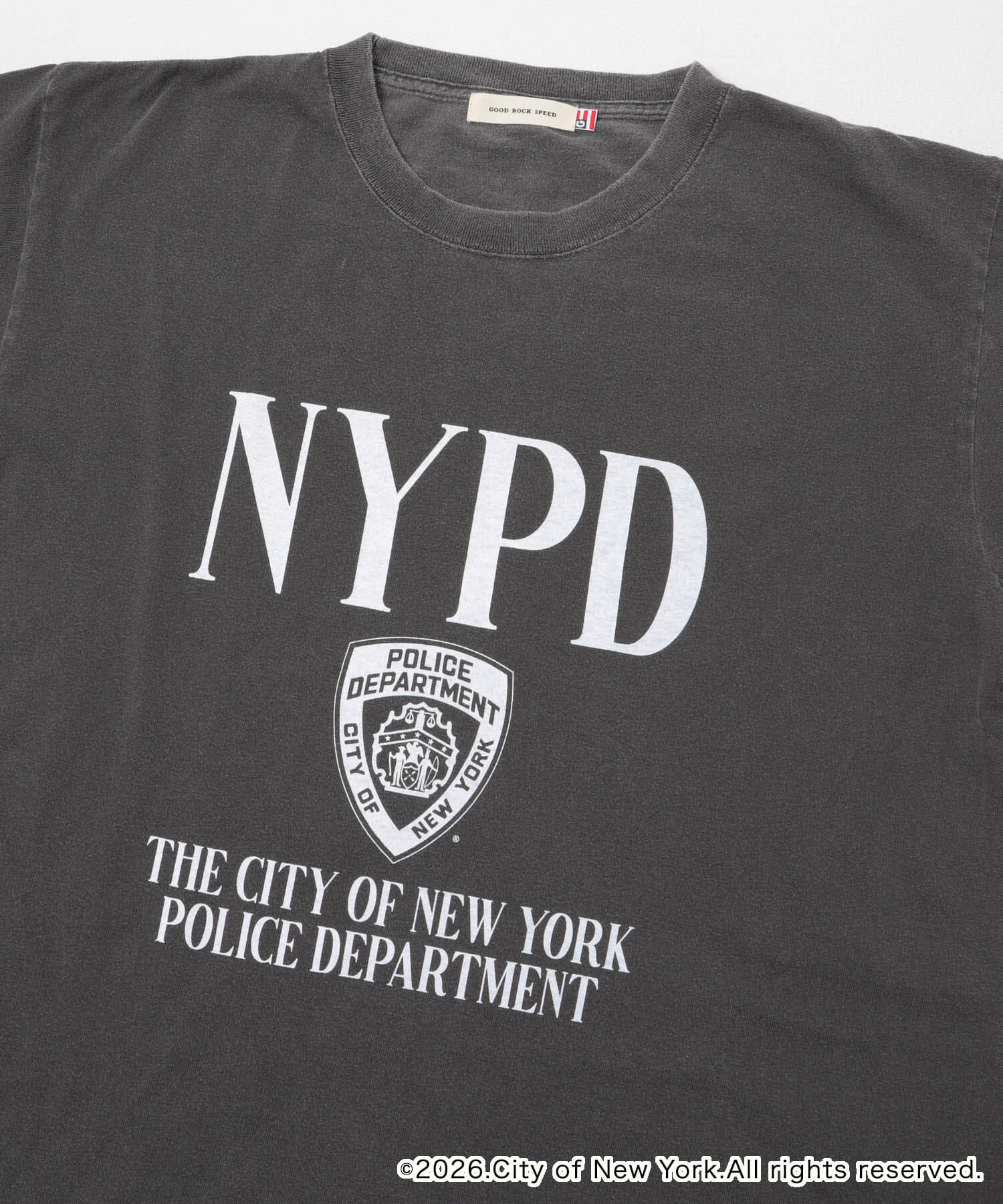 URBAN RESEARCH DOORS「『別注』GOOD ROCK SPEED&times;DOOS　NYC NYPD T-SHIRTS」|Tシャツ・カットソー|