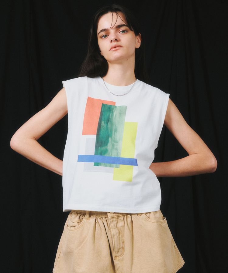GARAGE OF GOOD CLOTHING「【日本製】アートグラフィックタンクトップ」|Tシャツ・カットソー|