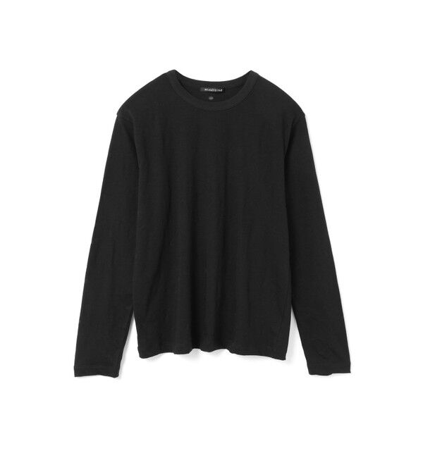 mizuiro ind「mizuiro ind バーンアウトドットプリントロンT」|Tシャツ・カットソー|