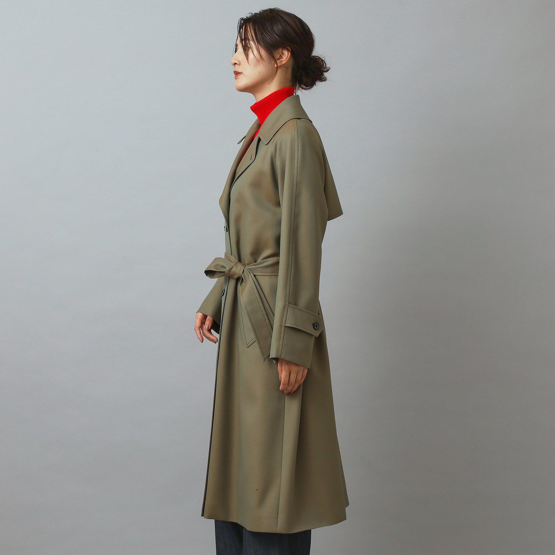 DRESSTERIOR「ウールギャバアルスターコート」|チェスターコート|