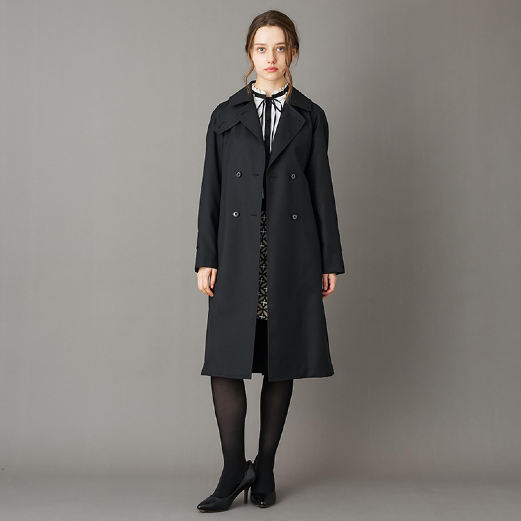 DRESSTERIOR「ウールギャバアルスターコート」|チェスターコート|