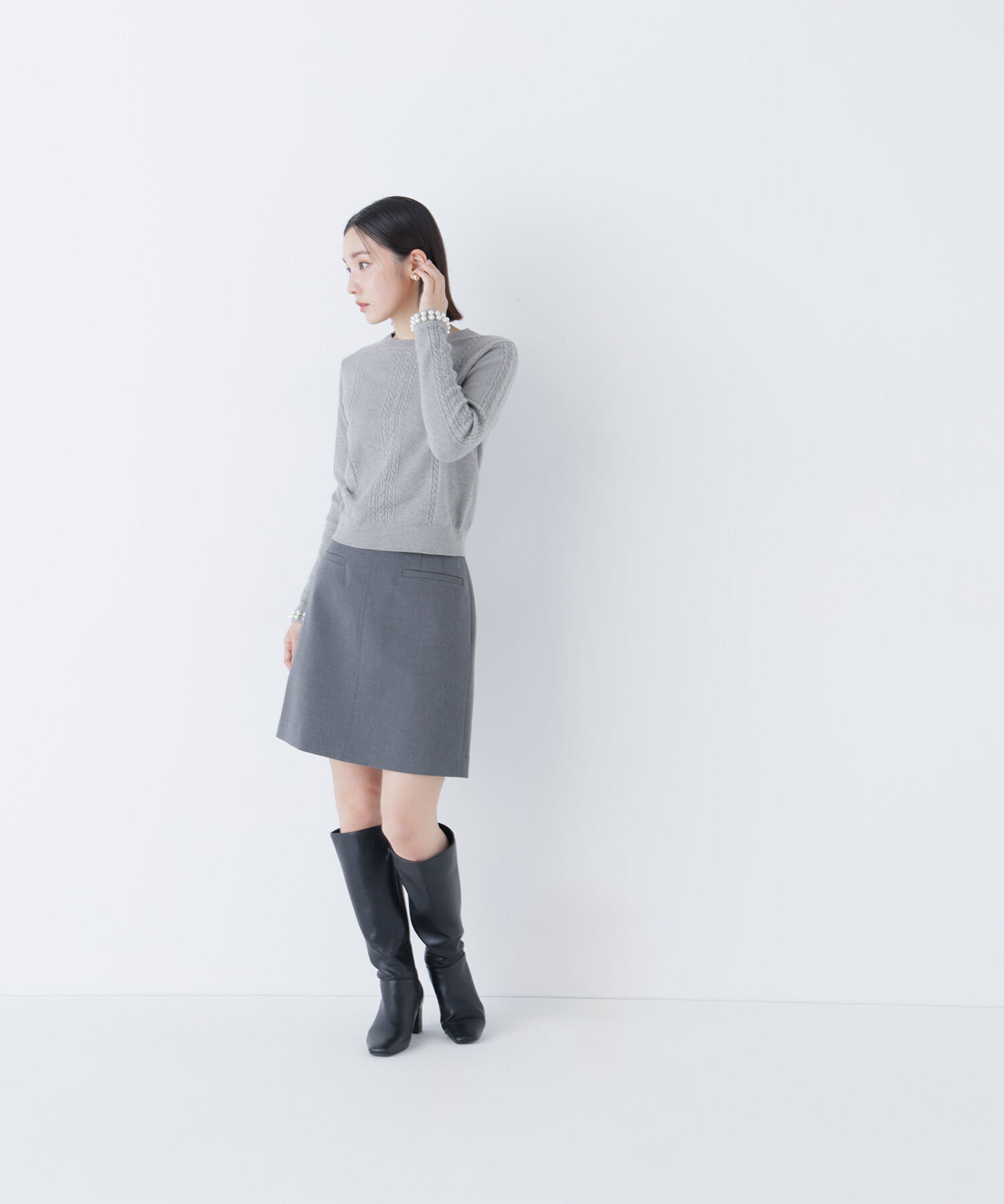  「パールブレスレットニット」|ニット・セーター|