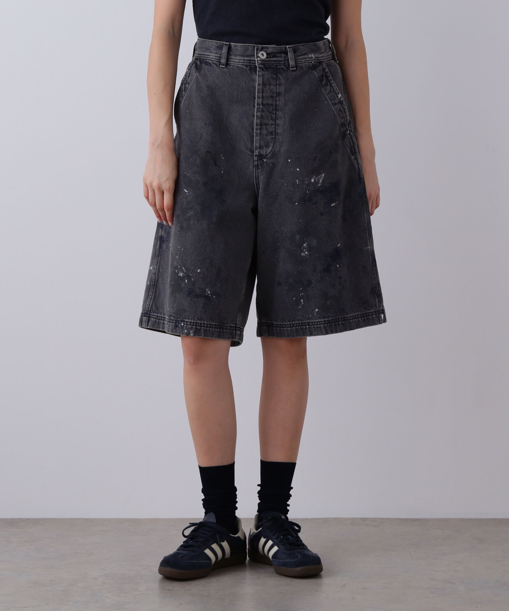 YLEVE 「YLEVE / HAND PAINT DENIM SHORTS」|その他|