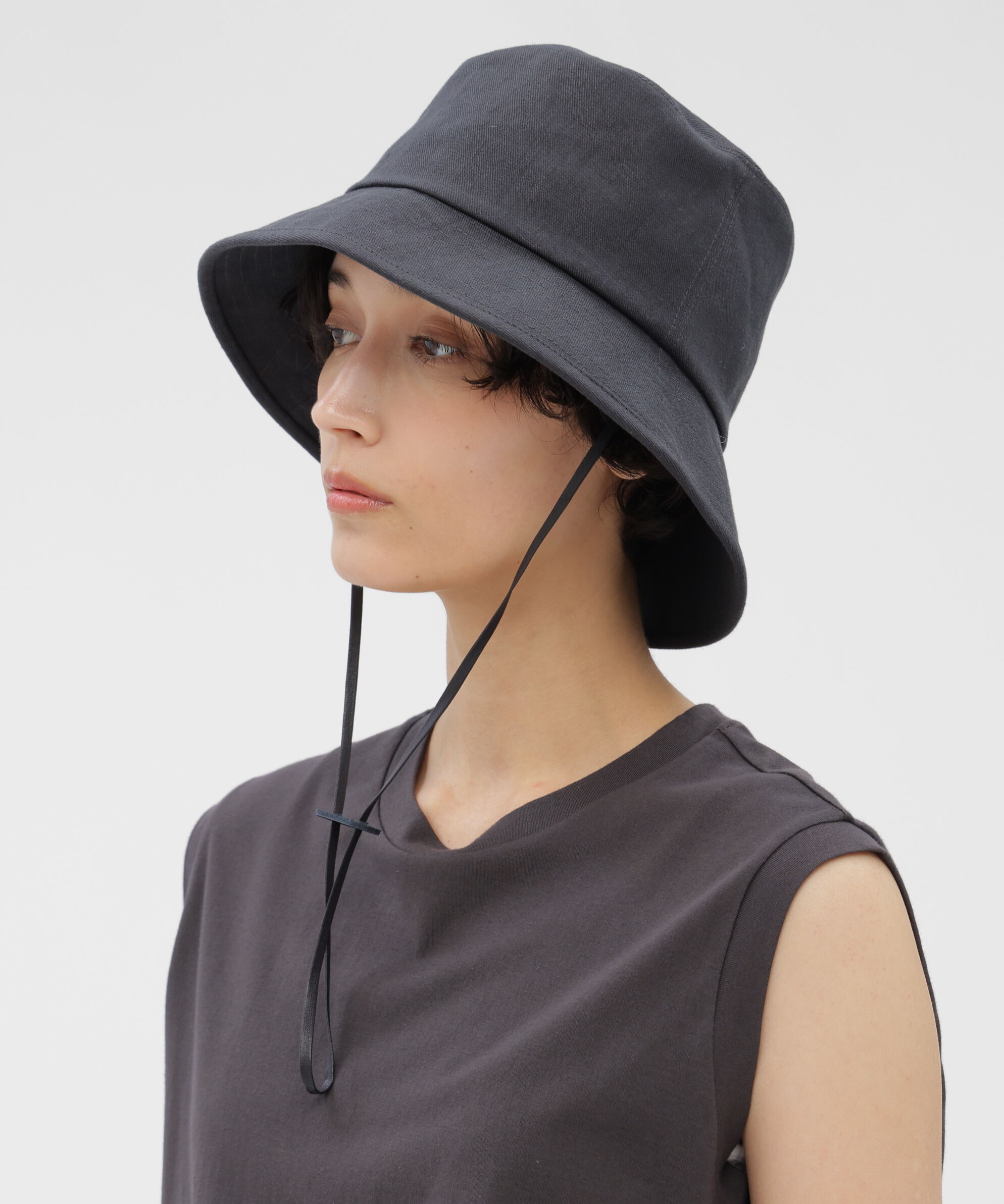 MARGARET HOWELL HOUSEHOLDGOODS「HIGH DENSE LINEN TWILL」|その他|CHARCOAL3