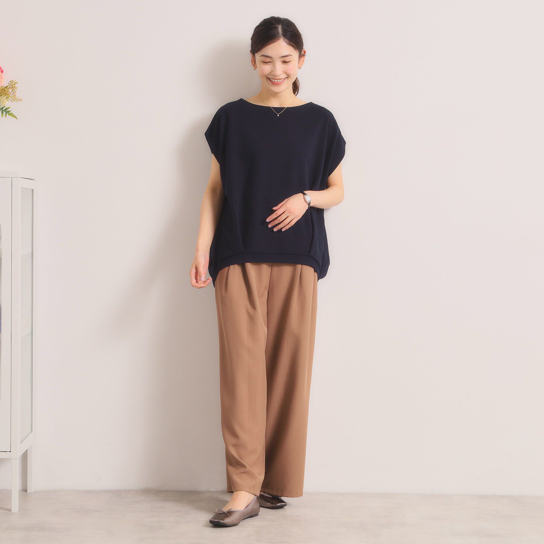 ITS&rsquo;DEMO「【洗濯機OK】カットカルゼプルオーバー」|Tシャツ・カットソー|