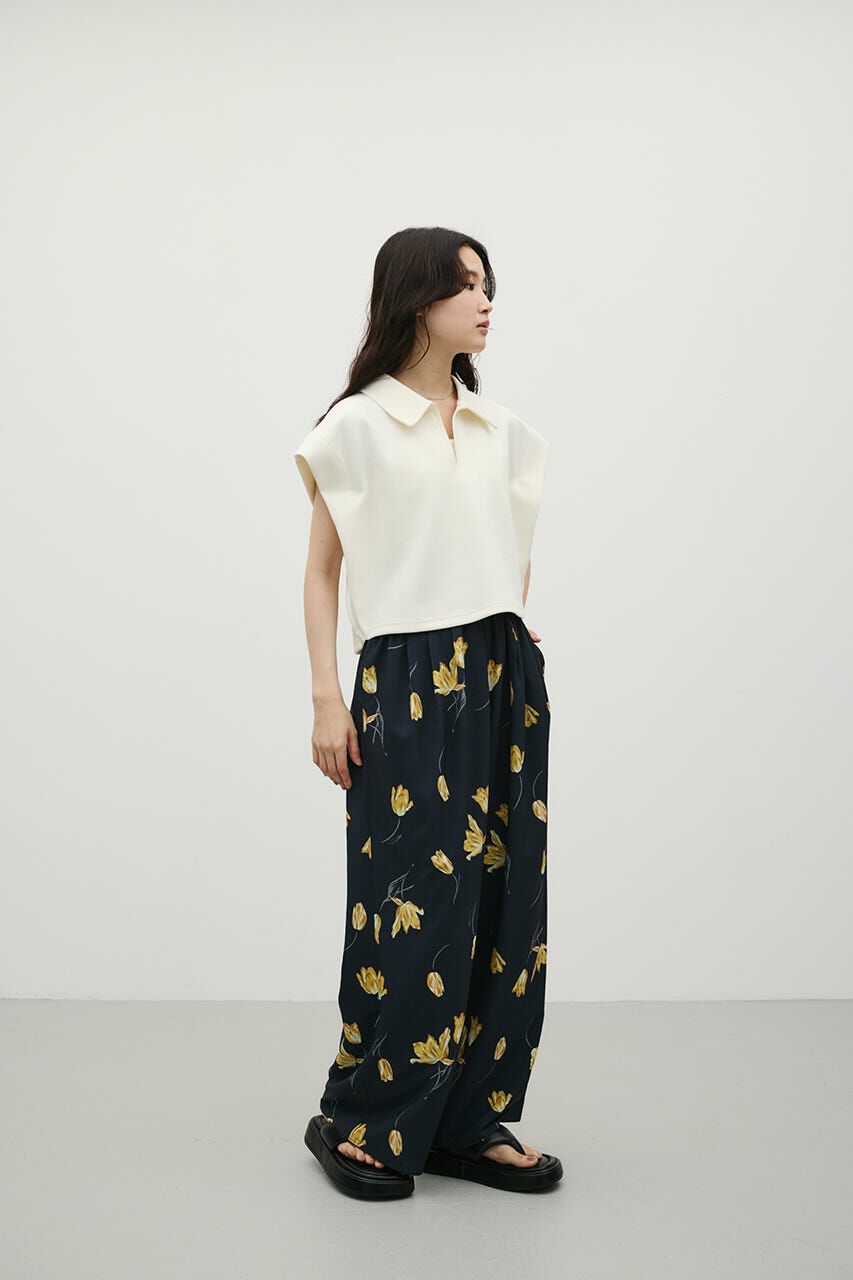 STYLEMIXER「スキッパーダンボールカットトップ」|Tシャツ・カットソー|
