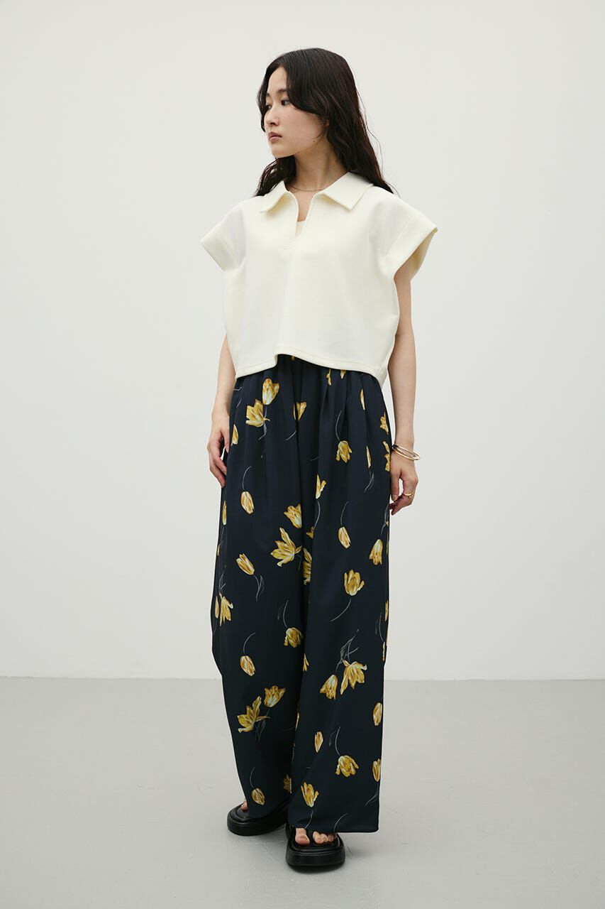 STYLEMIXER「スキッパーダンボールカットトップ」|Tシャツ・カットソー|