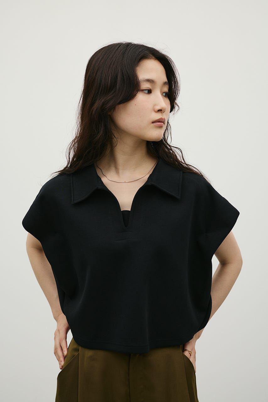 STYLEMIXER「スキッパーダンボールカットトップ」|Tシャツ・カットソー|