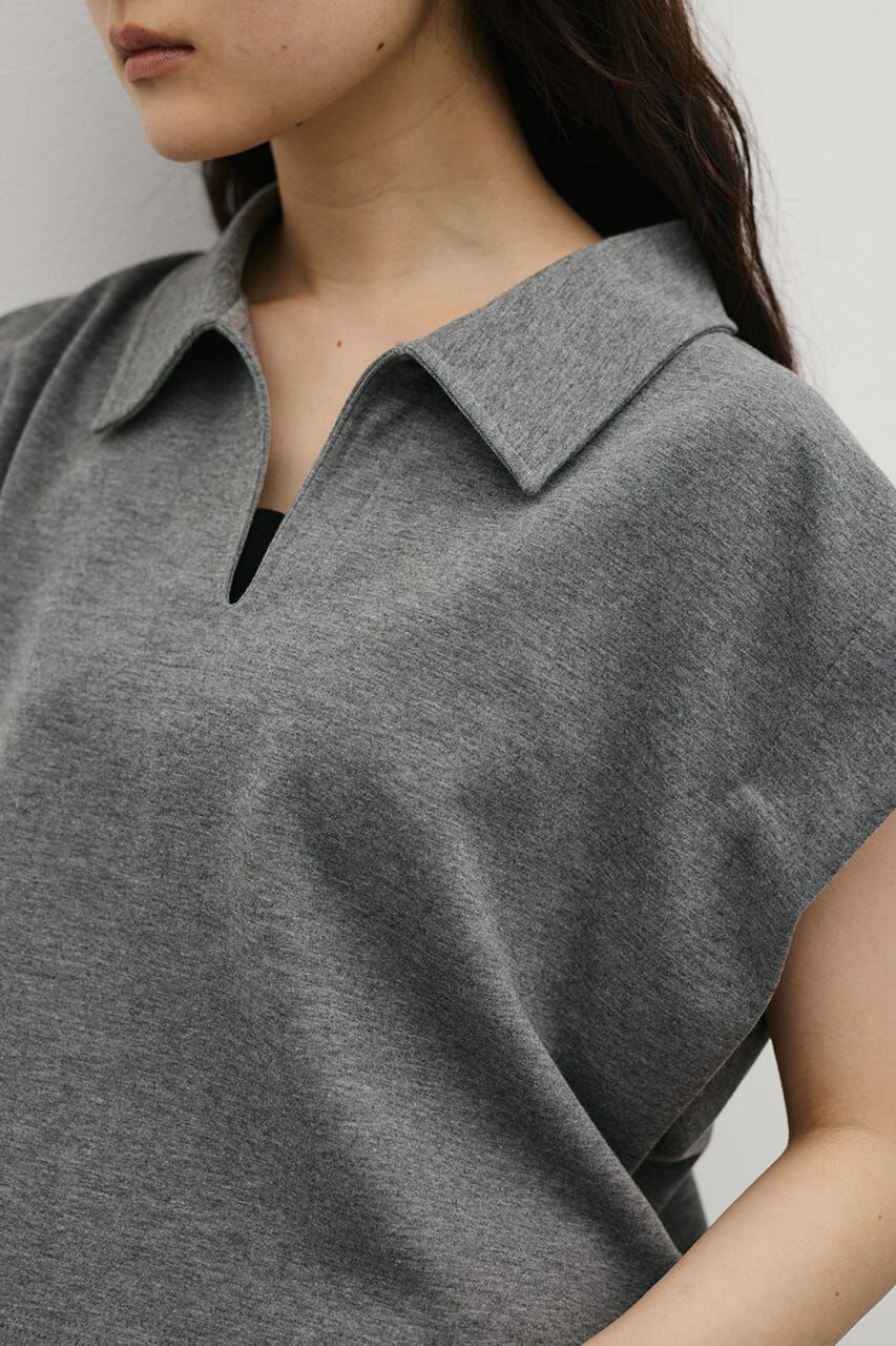 STYLEMIXER「スキッパーダンボールカットトップ」|Tシャツ・カットソー|