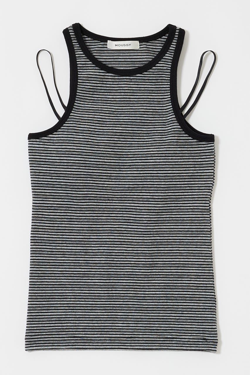 MOUSSY「AMERICAN SLEEVE タンクトップ」|タンクトップ|