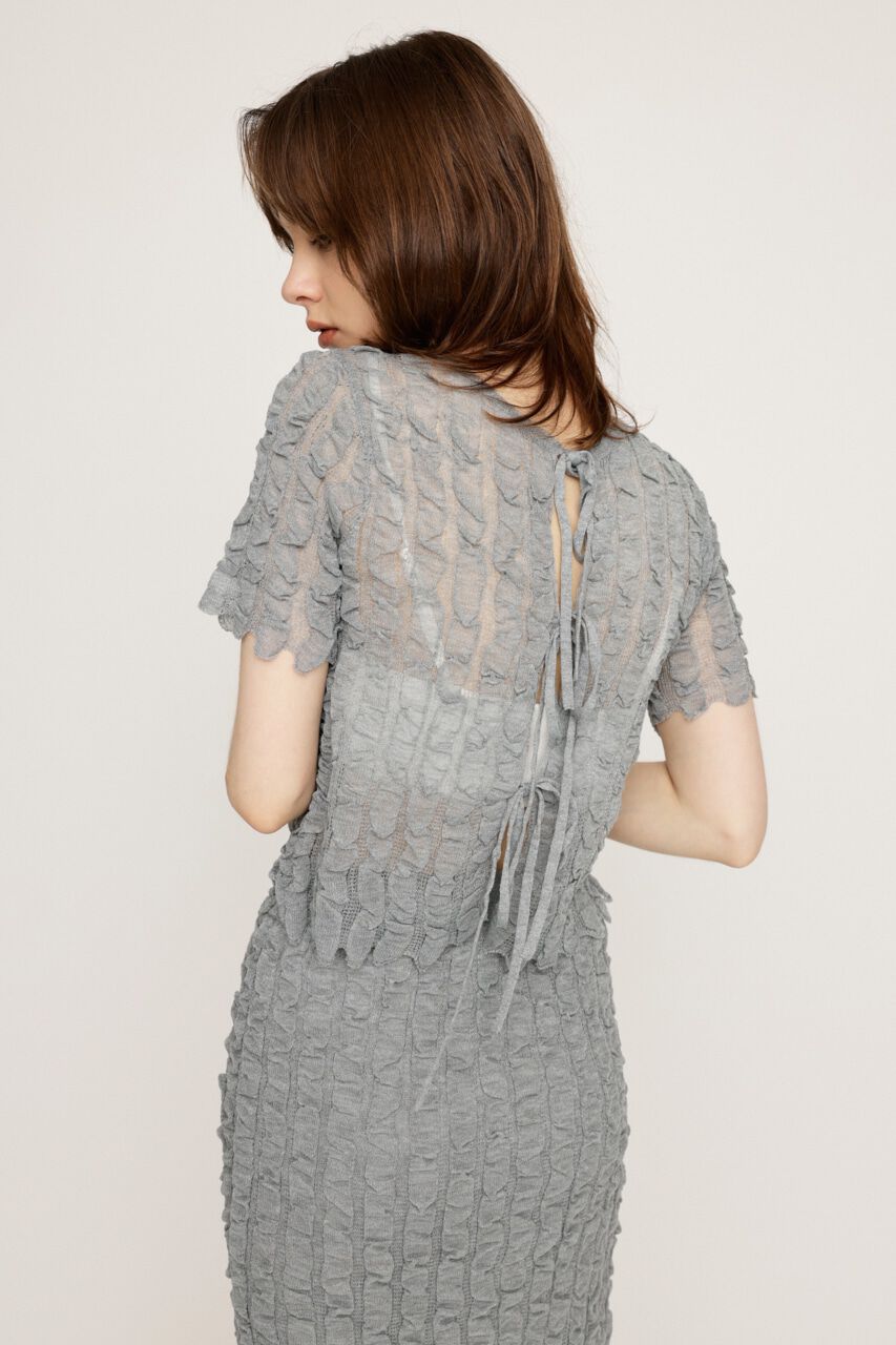 SLY「SHEER 2WAY トップス」|ニット・セーター|