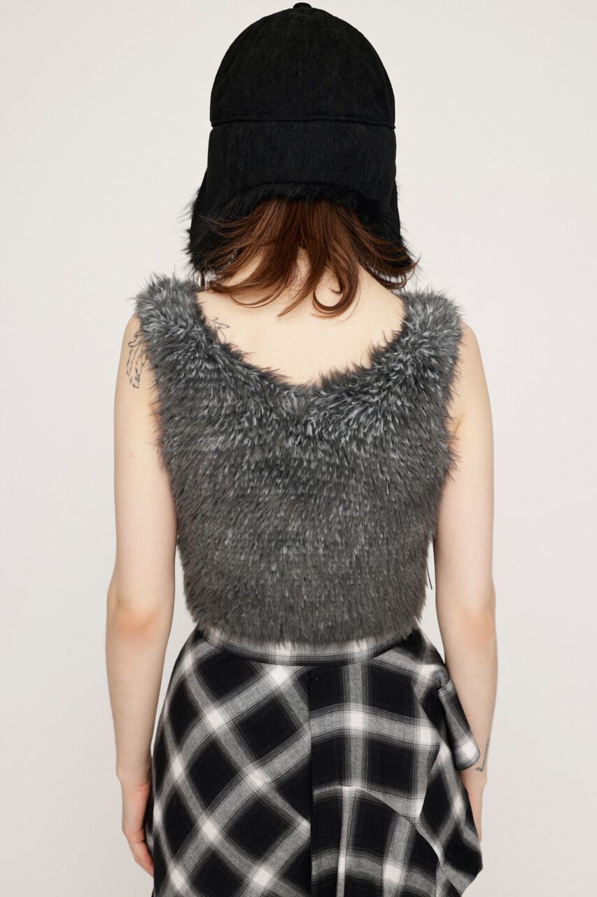 SLY「MIX SHAGGY TANK」|タンクトップ|