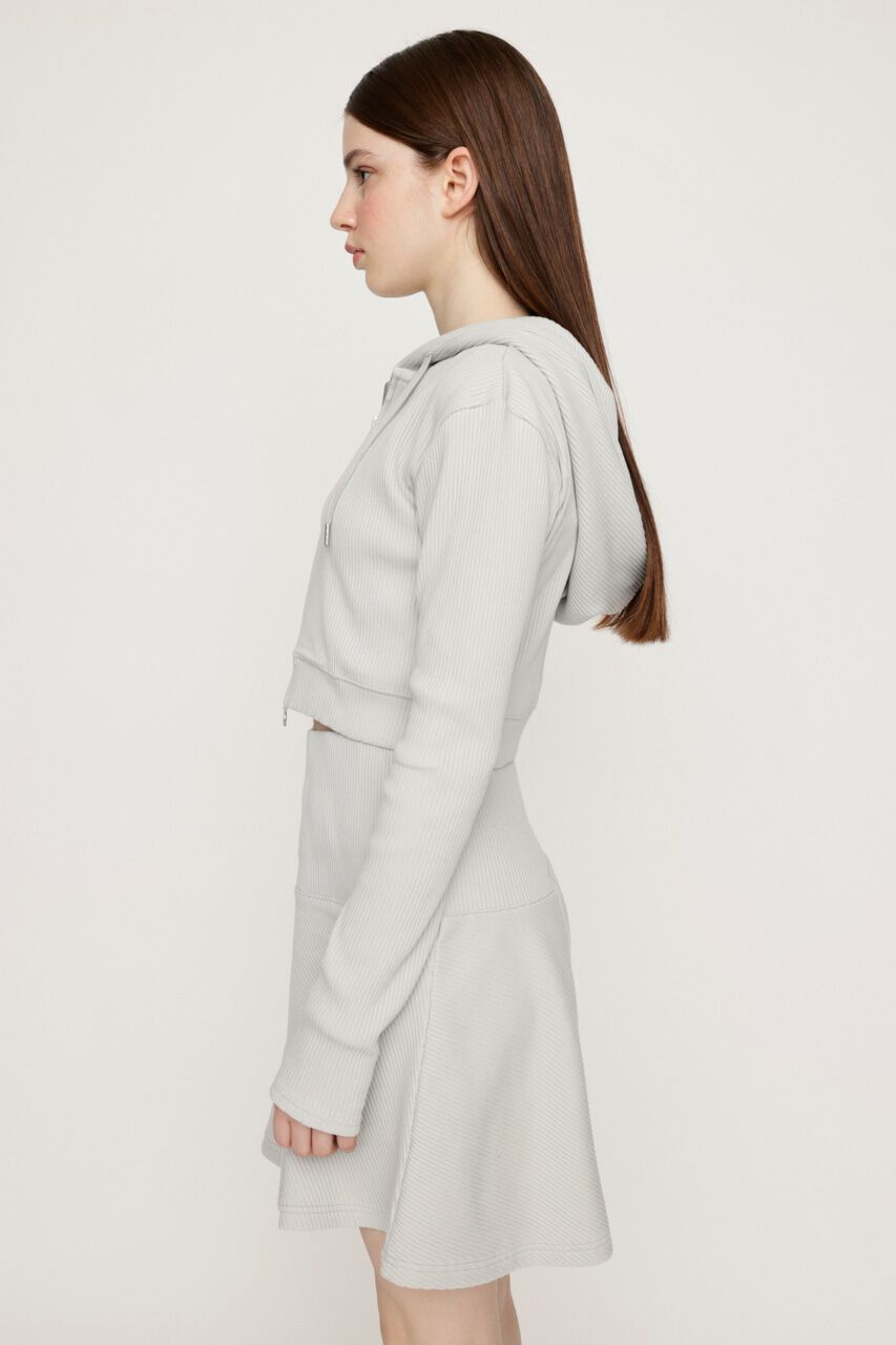 SLY「CROPPED HOODIE FLARE SK 2P」|ワンピース|