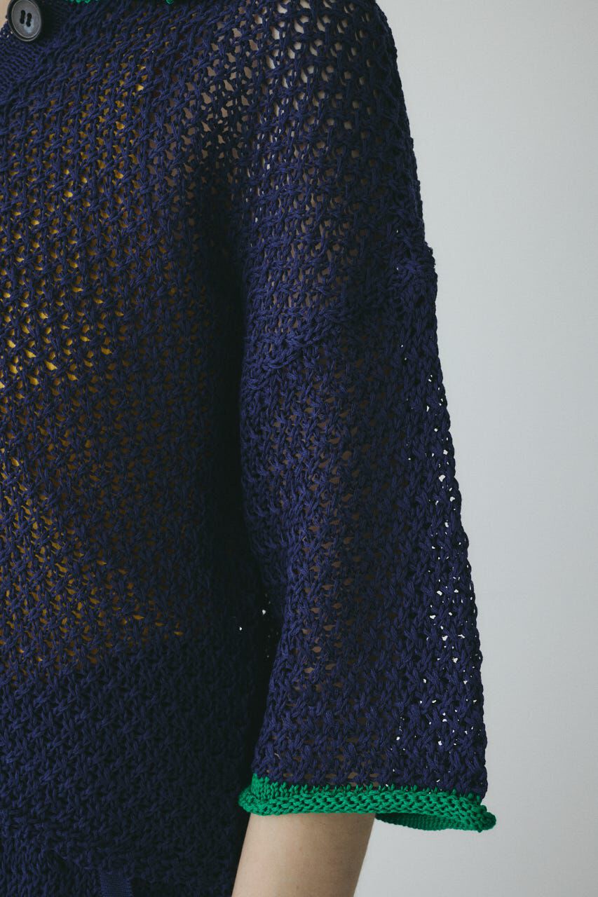 HeRIN.CYE「［予約］Mesh knit pull over」|ニット・セーター|