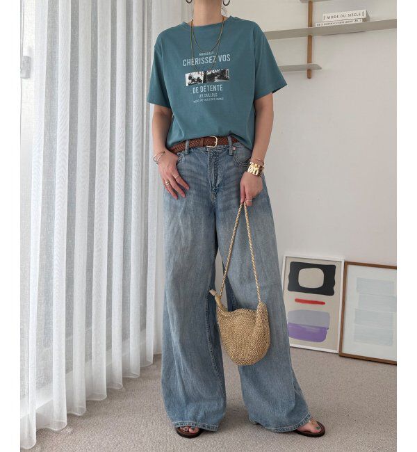 Lbc with Life「【接触冷感】フォトロゴTシャツ」|Tシャツ・カットソー|