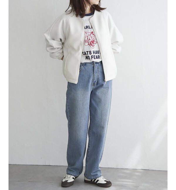 VENCE share style「ダンボールポンチノーカラージャケット」|その他|