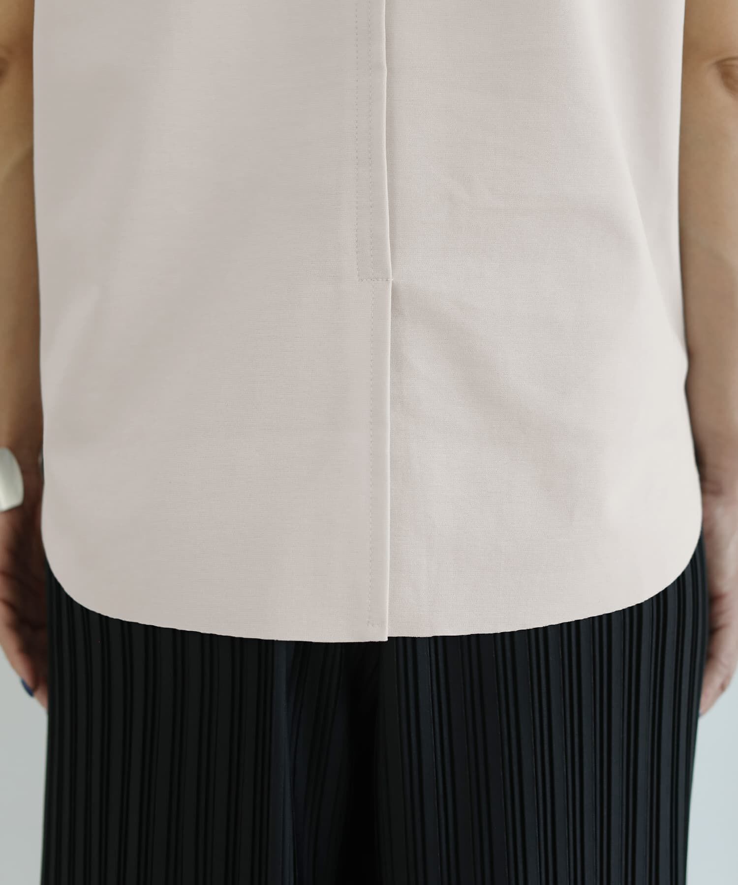 STYLE DELI「【selection】ハリ感スムースノースリトップス」|タンクトップ|
