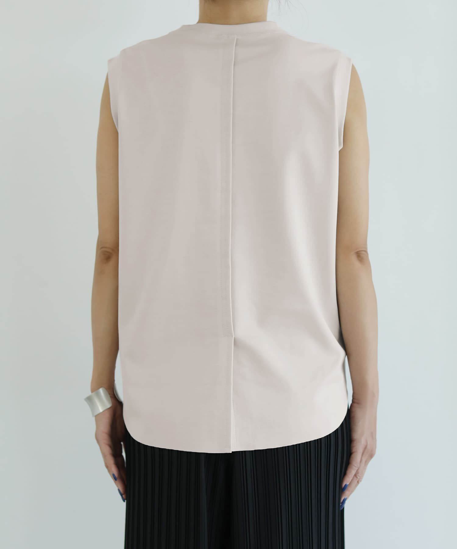 STYLE DELI「【selection】ハリ感スムースノースリトップス」|タンクトップ|