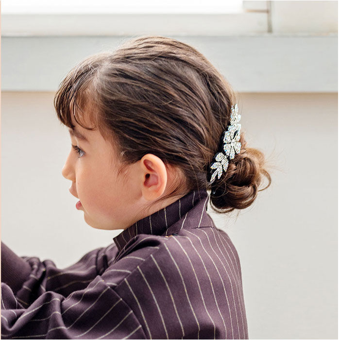 BACKYARD FAMILY「Rora バレッタ キッズ 通販 ローラ ルミエ 髪飾り 髪どめ 髪留め 大きめ キラキラ」|その他|