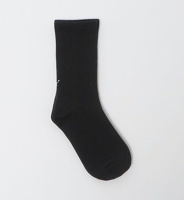 SY UNITED ARROWS「＜SY＞リブソックス」|ソックス|BLACK