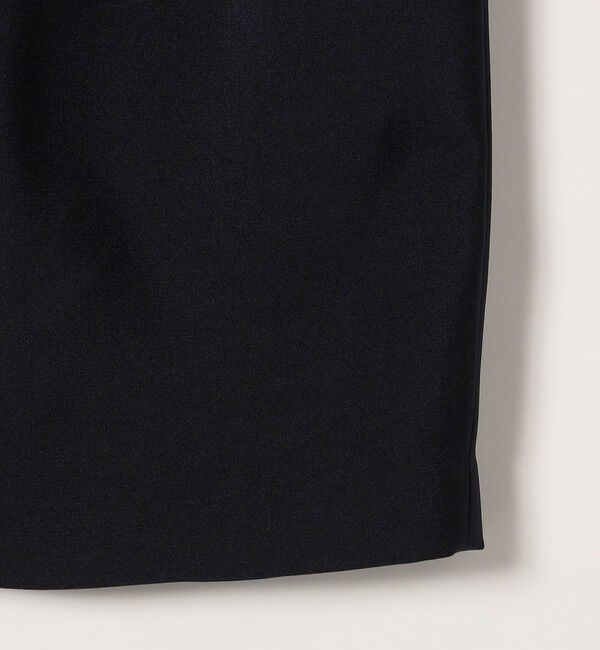 SHIPS any「SHIPS any:〈洗濯機可能〉ダブルクロス Iライン タック スカート［NAVY BLUE］」|スカート|