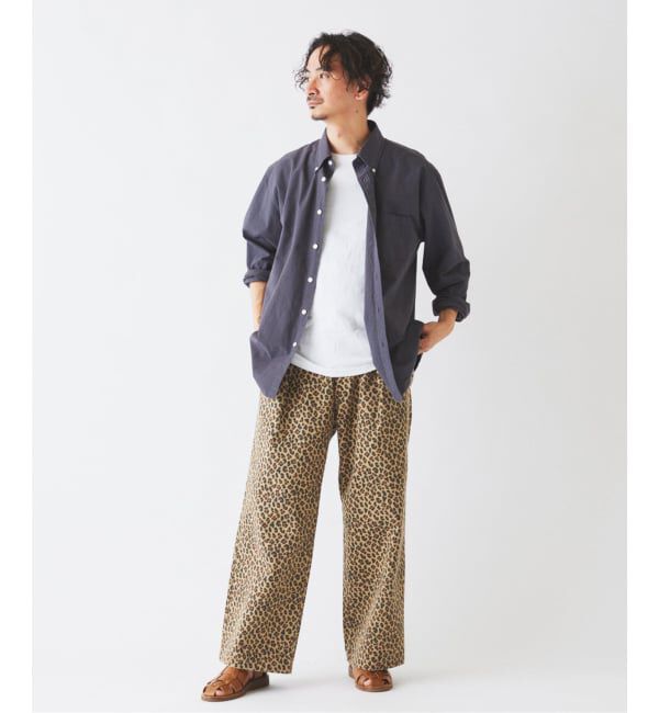 JOURNAL STANDARD relume「UNIVERSAL OVERALL / ユニバーサルオーバーオール 別注 1タック ワイドパンツ」|チノ|