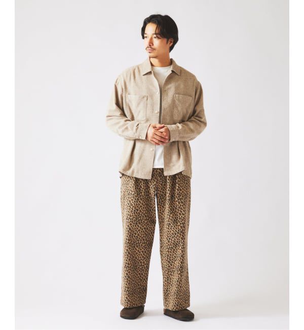 JOURNAL STANDARD relume「UNIVERSAL OVERALL / ユニバーサルオーバーオール 別注 1タック ワイドパンツ」|チノ|