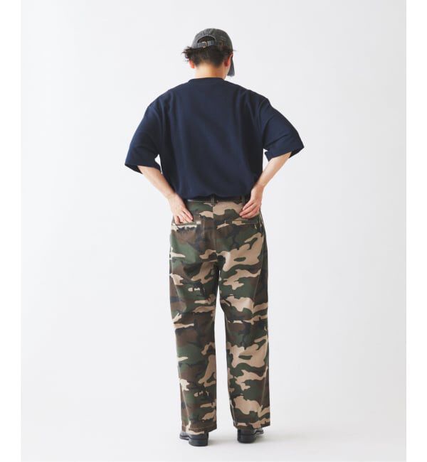 JOURNAL STANDARD relume「UNIVERSAL OVERALL / ユニバーサルオーバーオール 別注 1タック ワイドパンツ」|チノ|