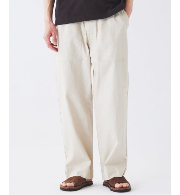 JOURNAL STANDARD relume「&rdquo;Relume&rdquo; コットン / リネン イージー ベイカーパンツ」|カーゴ|