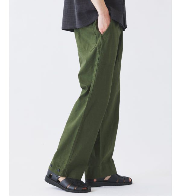 JOURNAL STANDARD relume「&rdquo;Relume&rdquo; コットン / リネン イージー ベイカーパンツ」|カーゴ|