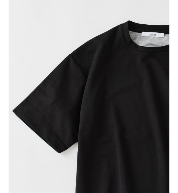 JOURNAL STANDARD relume「コントラスト クルーネック ポンチTシャツ」|Tシャツ・カットソー|