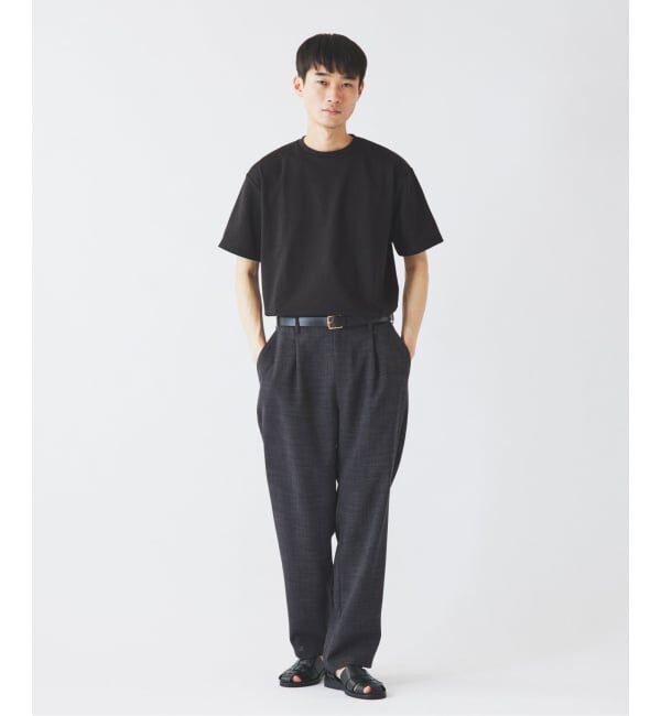 JOURNAL STANDARD relume「コントラスト クルーネック ポンチTシャツ」|Tシャツ・カットソー|