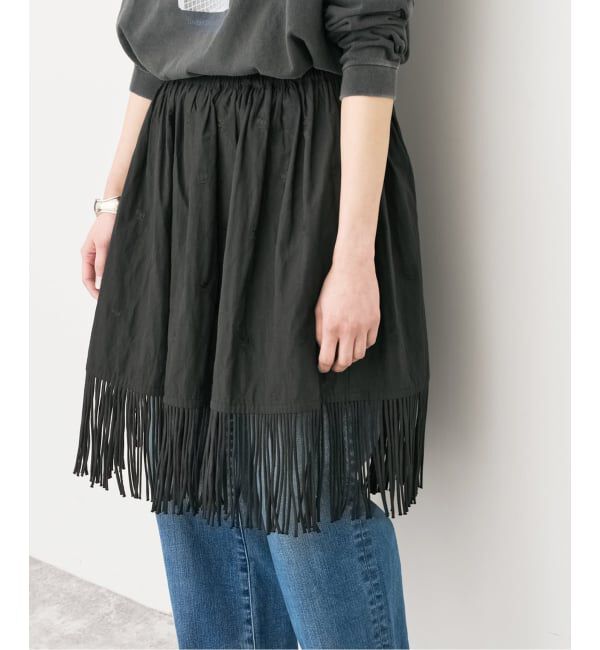 Spick and Span「crinkle crinkle crinkle 別注フリンジキャミ*」|キャミソール|
