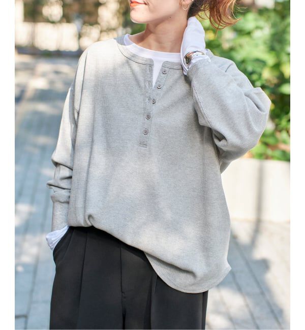 m*o様 スピックアンドスパン　ヘンリーネックプルオーバー WEB限定 / 追加予約》2枚SETヘンリーネックプルオーバー（Spick and