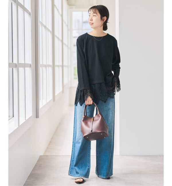 Spick＆Span レースドッキングレイヤードプルオーバー 予約》レースドッキングプルオーバー（Spick and Span）｜ルミネの