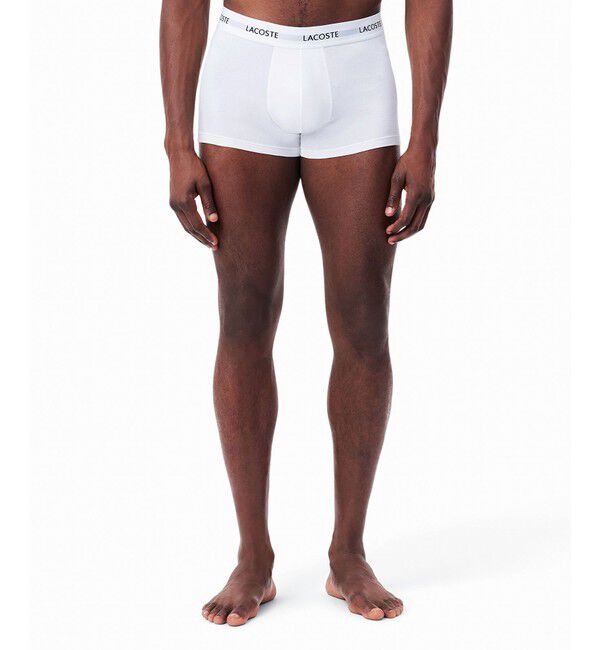 LACOSTE「エッセンシャルトランクボクサーショーツグラデーション3色セット / ボクサーパンツ」|インナー|