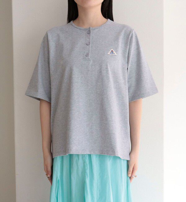 fredy emue「【GEVACO/ゲバコ】別注レディースヘンリーネックTシャツ」|Tシャツ・カットソー|