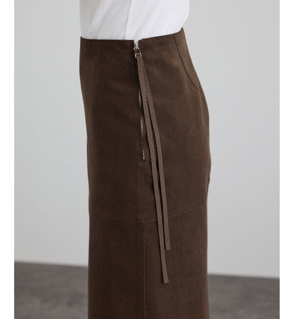 SALON adam et rope'「Ultrasuede(R)スエードスカート / セットアップ対応」|スカート|