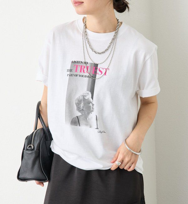  「【目を惹く大人のフォトTee】MarilynフォトTee」|Tシャツ・カットソー|