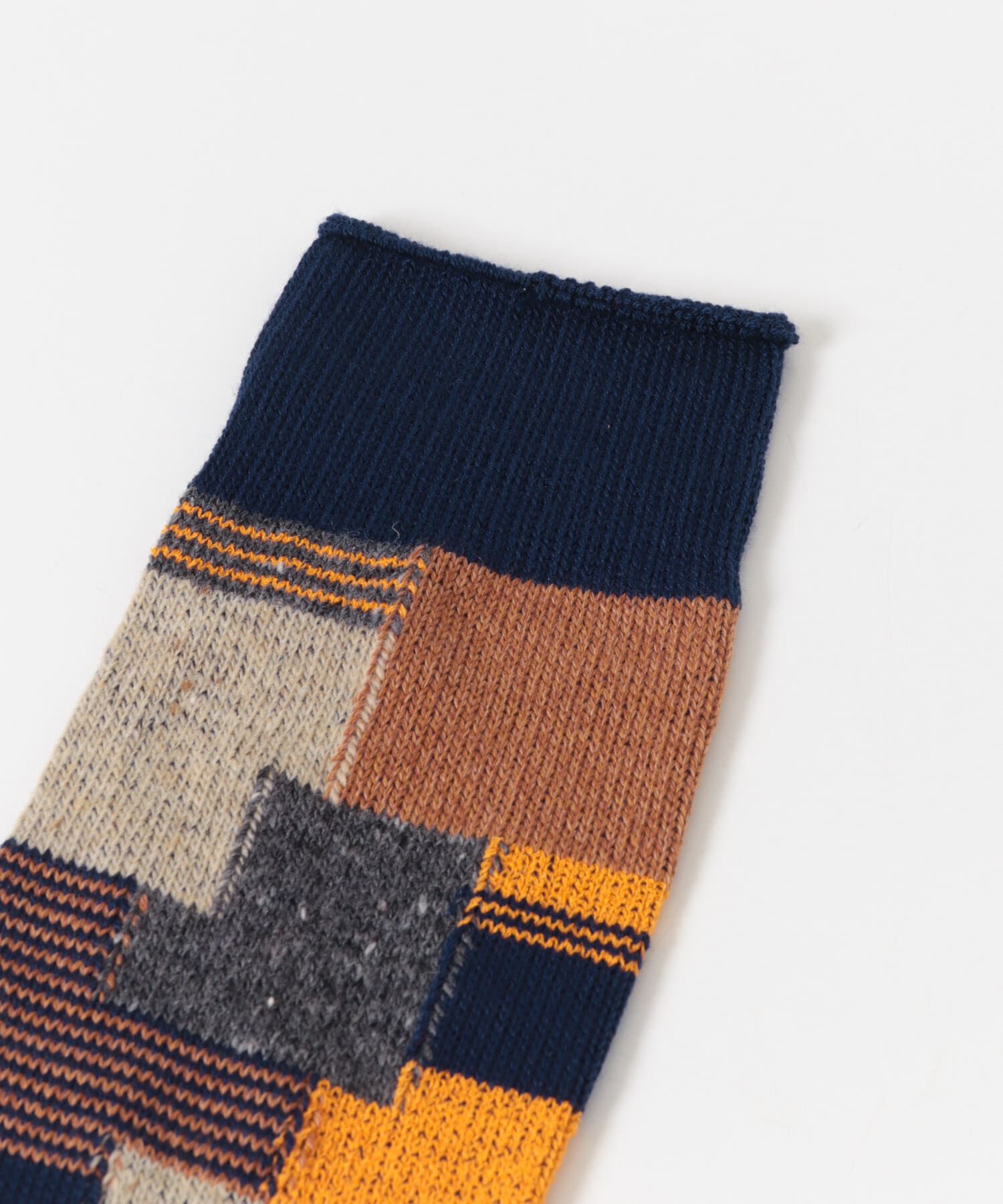 URBAN RESEARCH DOORS「『別注』Anonymous Ism&times;DOORS　パッチワーククルー」|ソックス|
