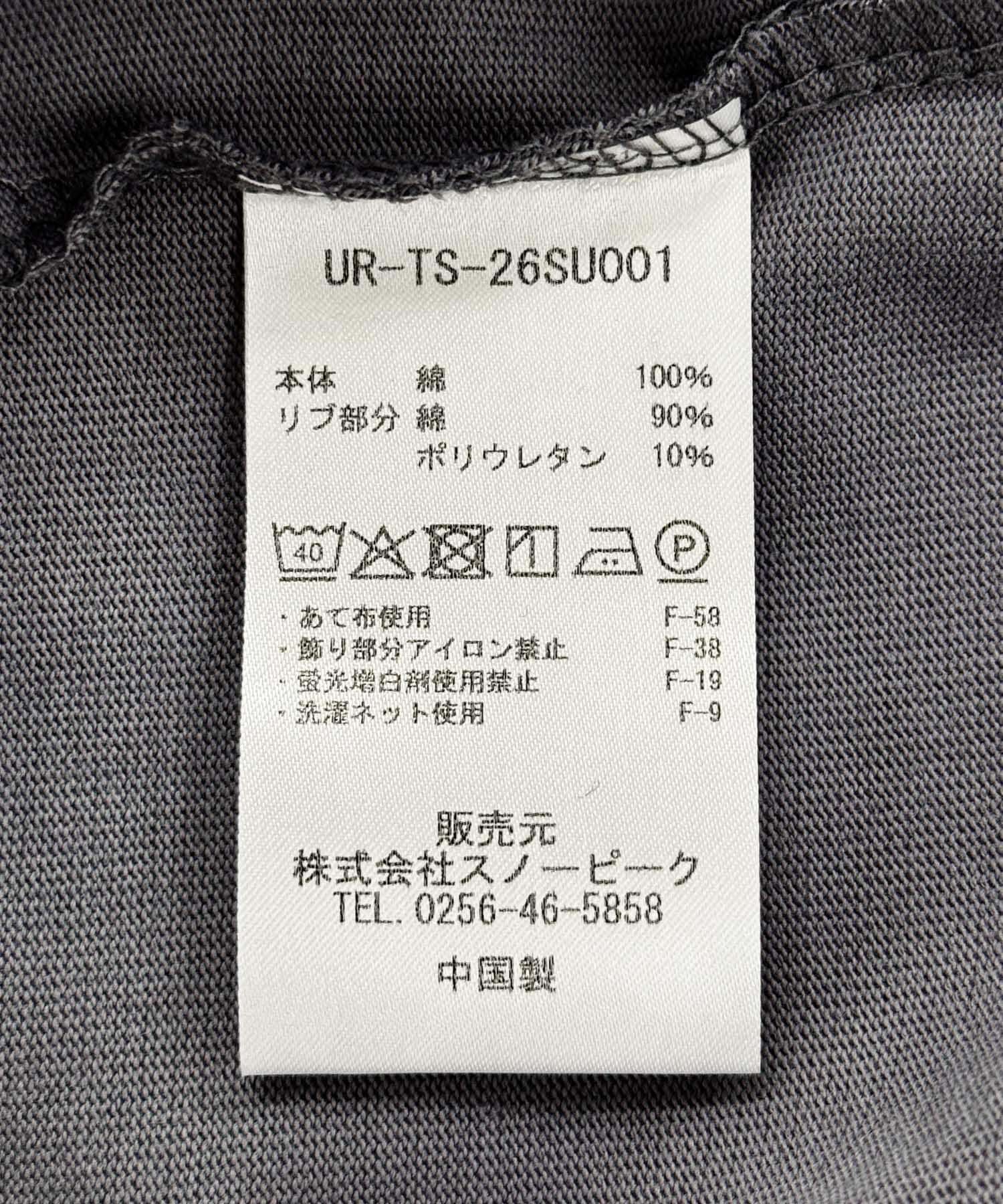 URBAN RESEARCH DOORS「『別注』Snow Peak Apparel&times;DOORS　POCKET LOGO LONG-SLEEVE T-SHIRTS」|Tシャツ・カットソー|