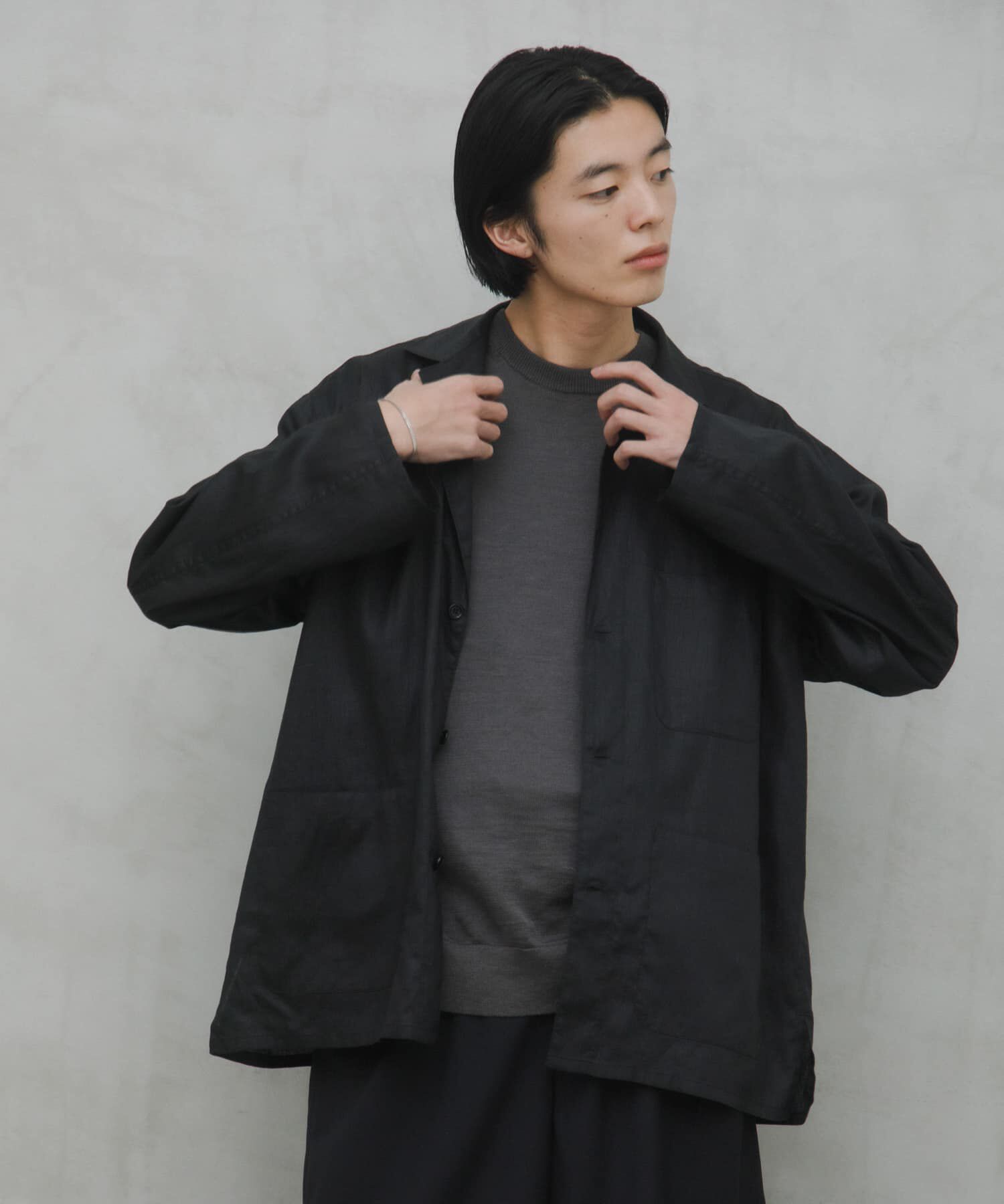 URBAN RESEARCH DOORS「RA/LYO Sheer Shirts Jacket」|その他|