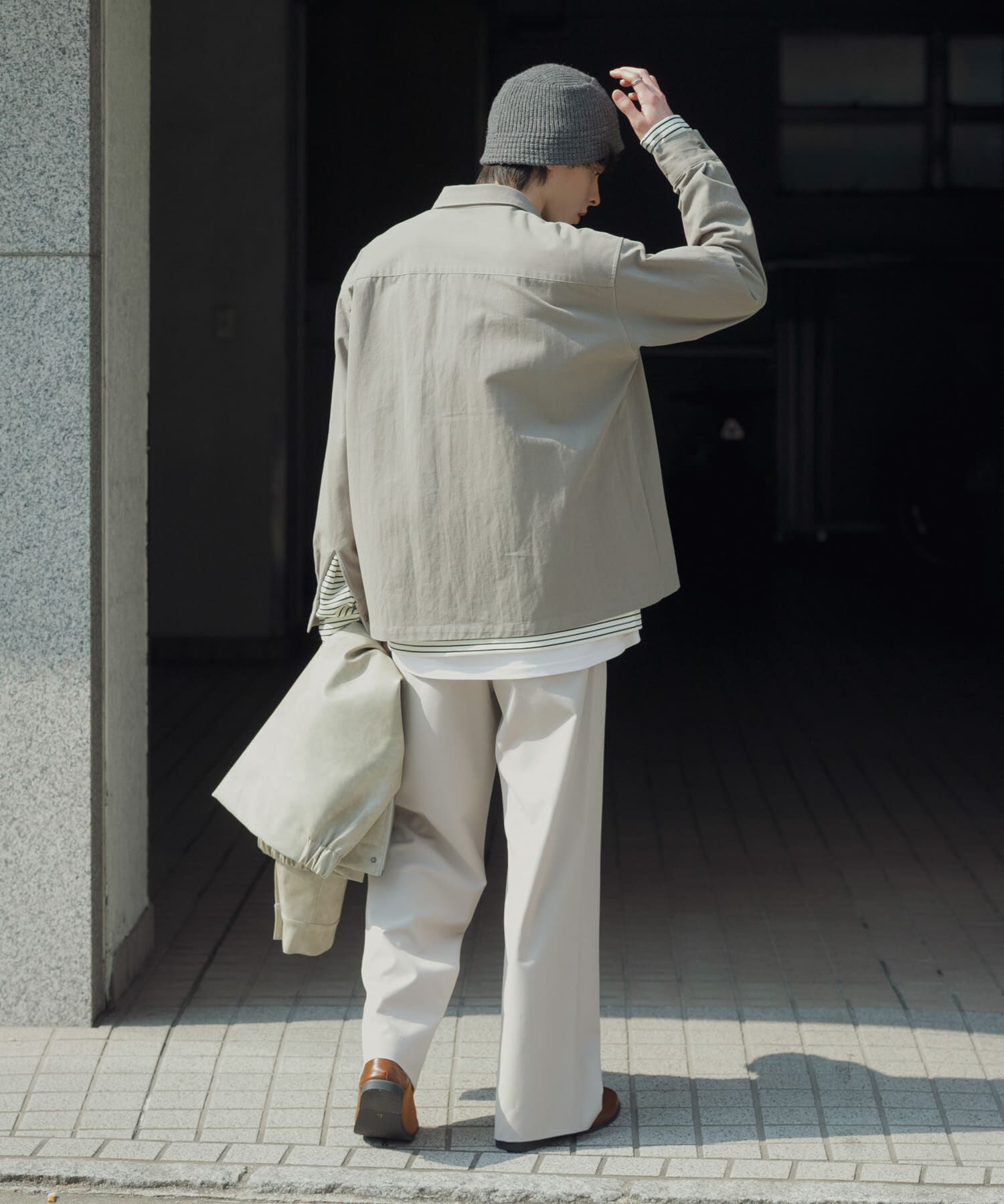 SENSE OF PLACE by URBAN RESEARCH「ダブルポケットカラーデニムシャツ」|シャツ・ブラウス|