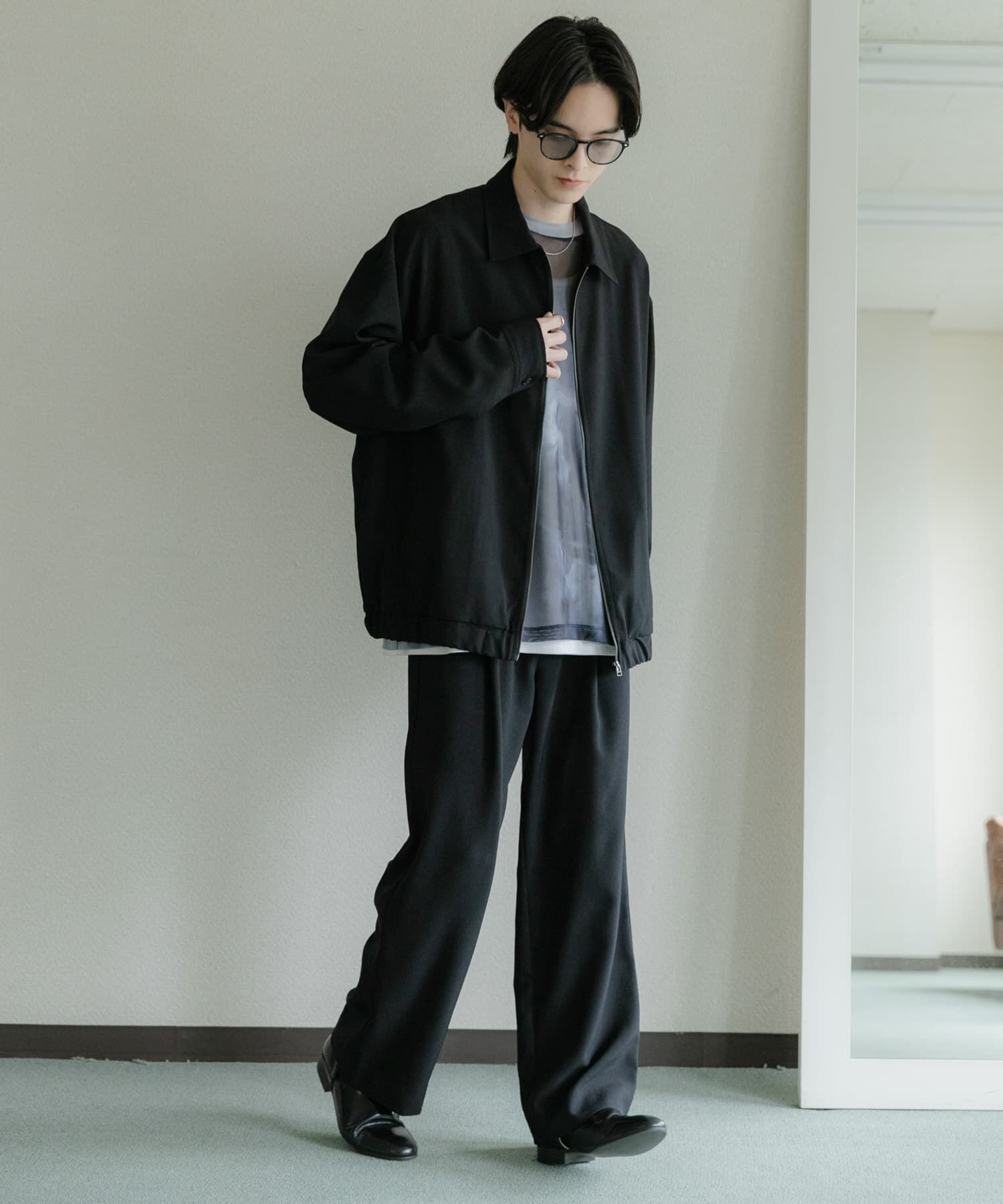 SENSE OF PLACE by URBAN RESEARCH「『UR TECH DRYLUXE』リネンライクワイドパンツ」|その他|