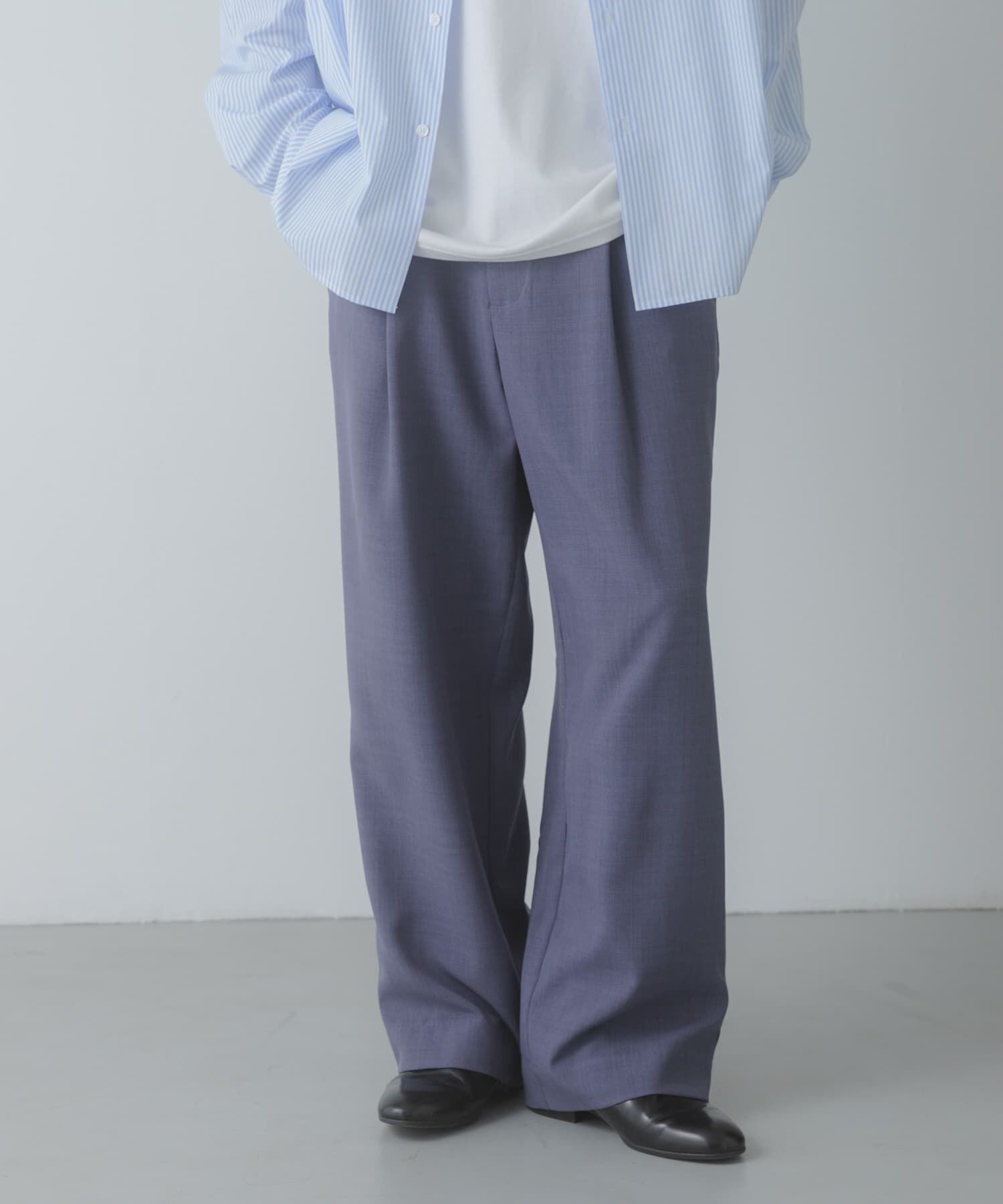 SENSE OF PLACE by URBAN RESEARCH「『UR TECH DRYLUXE』リネンライクワイドパンツ」|その他|