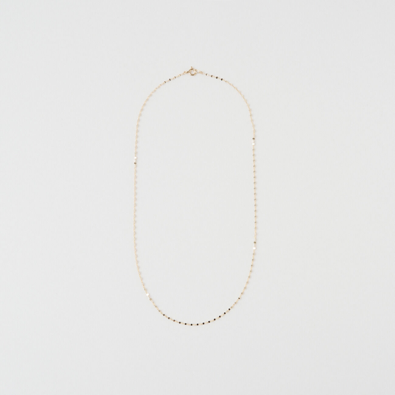  「wePERM Pancake Chain Necklace」|ネックレス|ゴールド