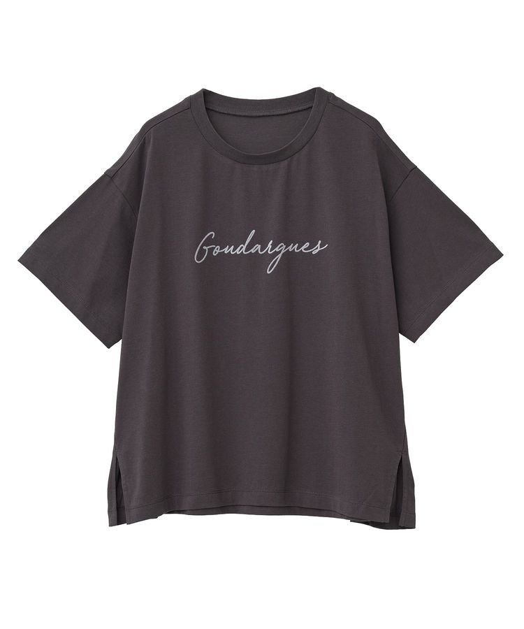 Green Parks「フロッキー筆記体ロゴボックスTシャツ」|Tシャツ・カットソー|