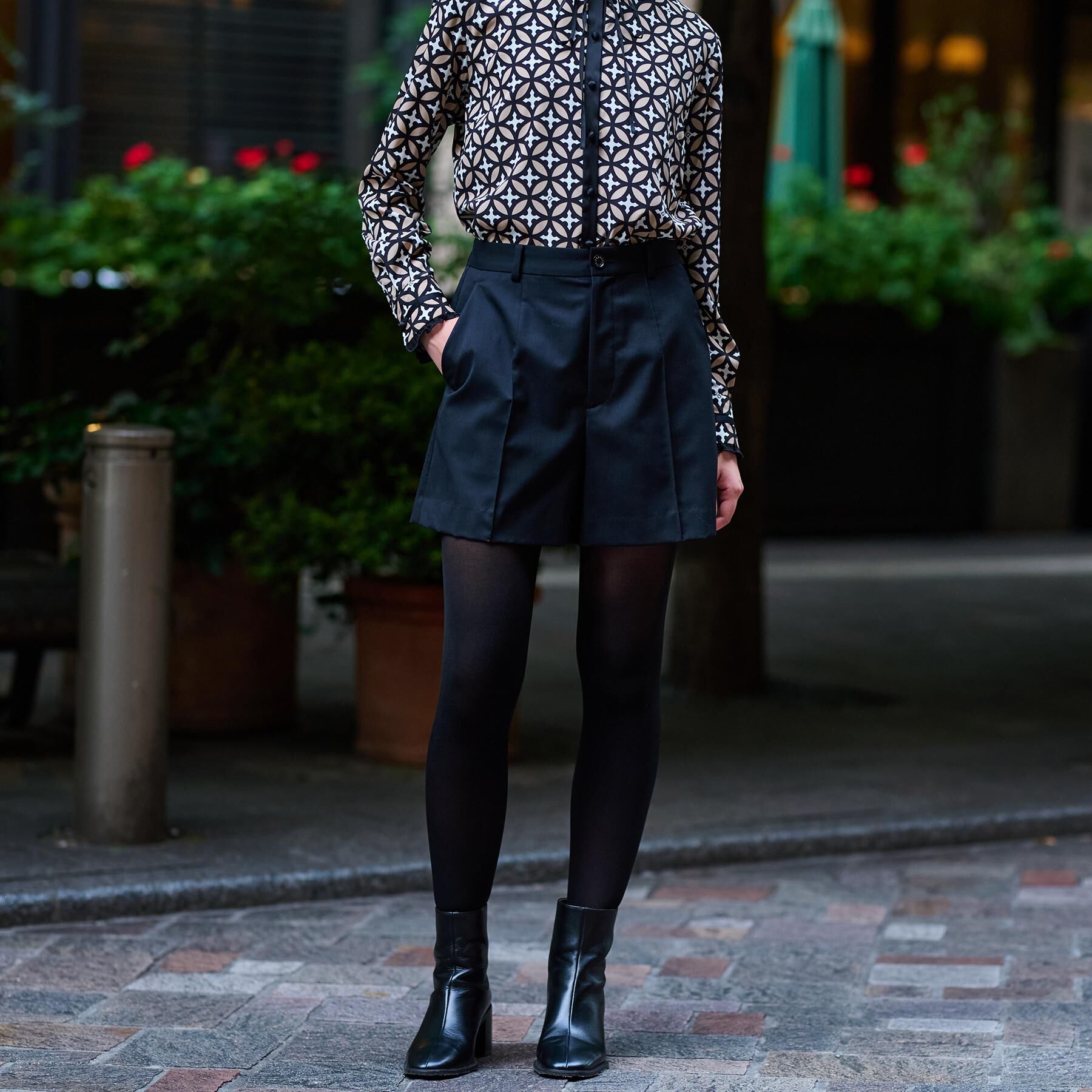 DRESSTERIOR「ブラックSET UPショートパンツ」|その他|