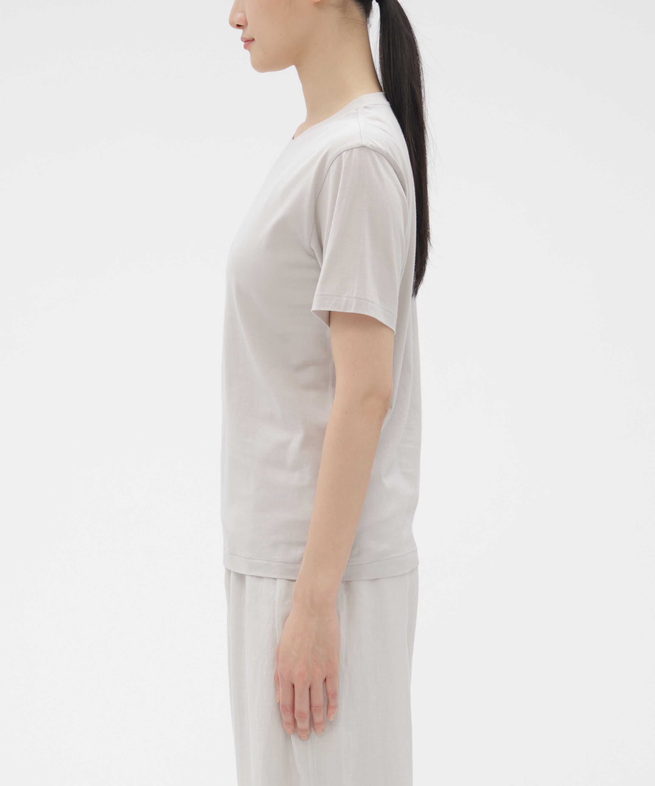 MARGARET HOWELL HOUSEHOLDGOODS「SUPERFINE COTTON JERSEY TOP」|Tシャツ・カットソー|