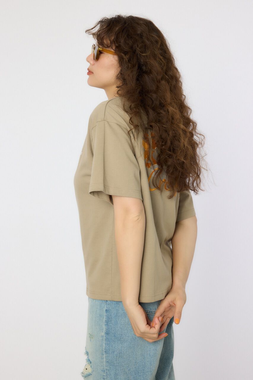 RODEO CROWNS「Flower Logo Embroidery Tシャツ」|Tシャツ・カットソー|